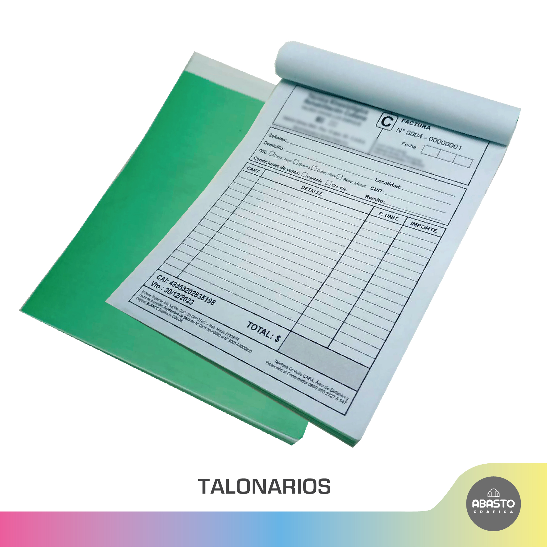 talonarios