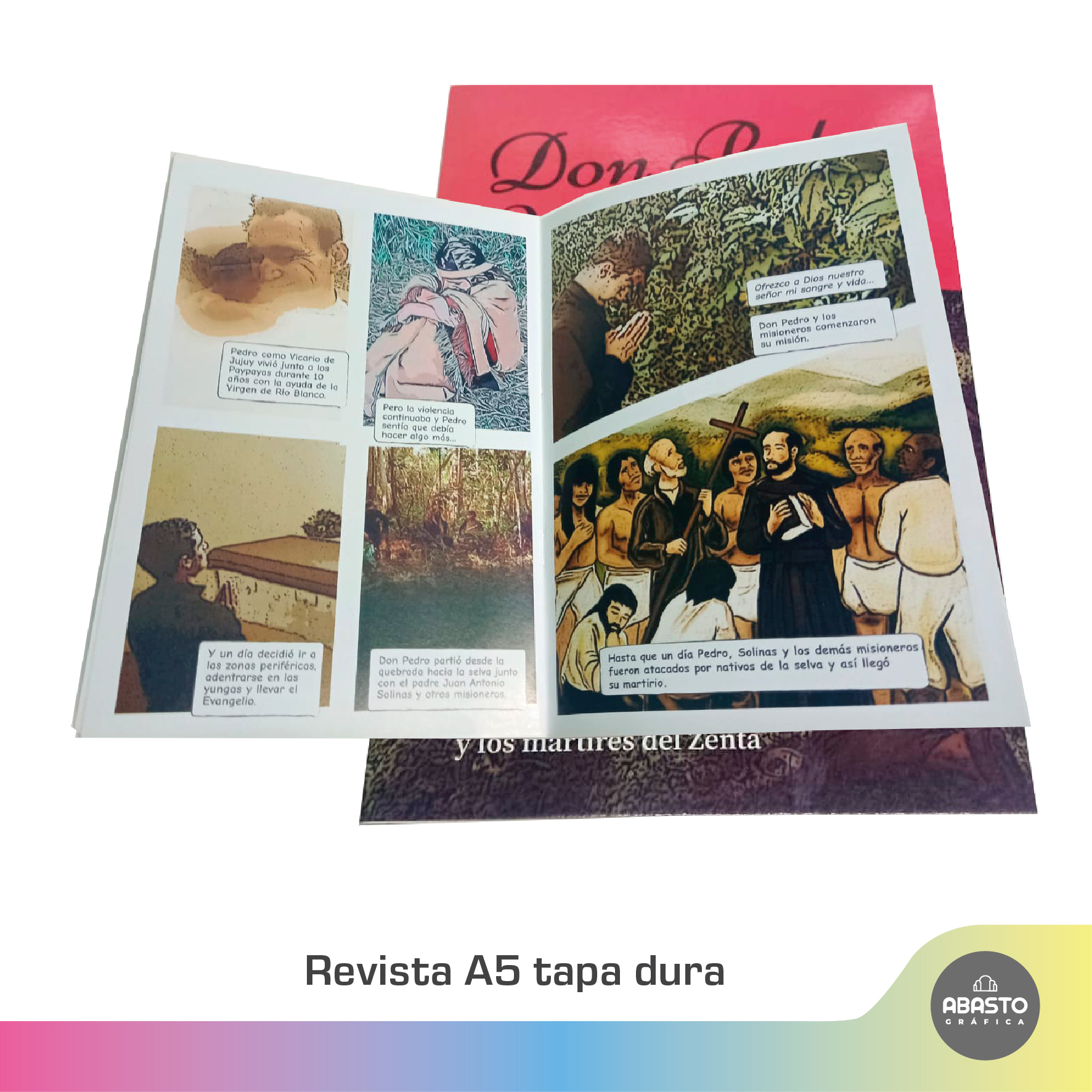 revista A5 tapa dura